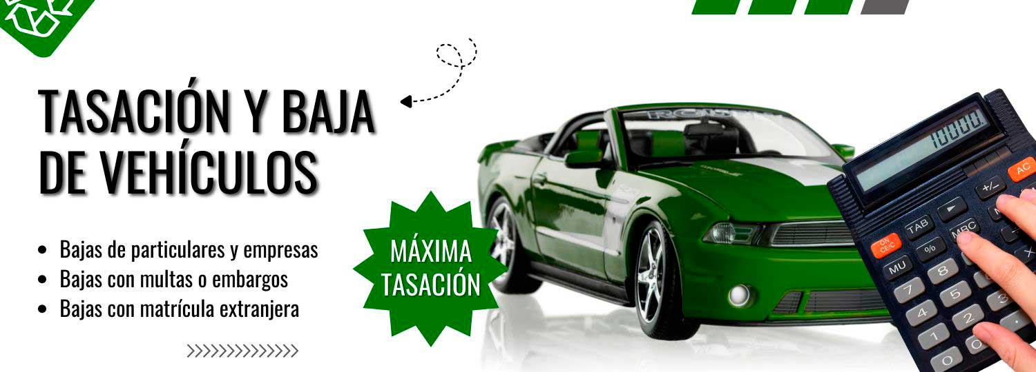 Tasaci&oacute;n y baja