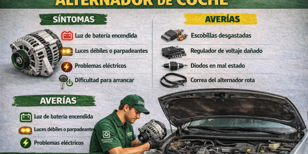 Síntomas de alternador averiado: cómo detectarlo y solución en Bilbao